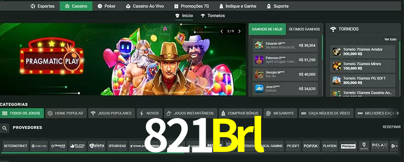cassino 821Brl